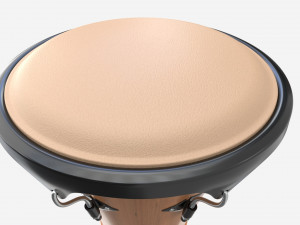 Djembe drum african musical instruments 3D Model