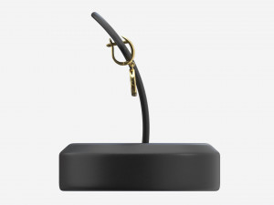 Earrings Leather Display Holder Stand 03 3D 모델