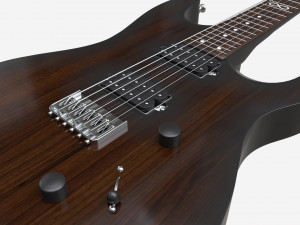 Electric guitar 01 3D 모델