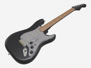 Electric guitar 03 3D Model