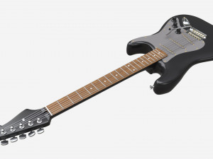Electric guitar 03 3D Model