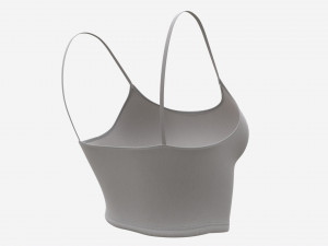 Fitness top for women light 3D-Modell