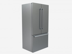 Fridge-freezer Bosch KFF96PIEP 3D 模型