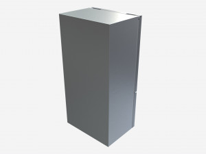 Fridge-freezer Bosch KFF96PIEP 3D 模型