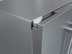 Fridge-freezer Bosch KFF96PIEP 3D 模型