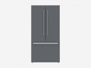 Fridge-freezer Bosch KFF96PIEP 3D 模型