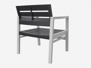 Garden chair Surabaya 3D 模型