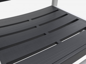 Garden chair Surabaya 3D 模型