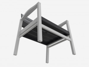 Garden chair Surabaya 3D 模型