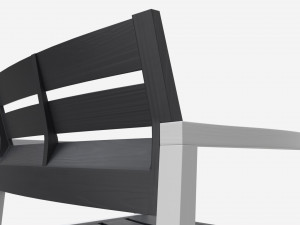 Garden chair Surabaya 3D 模型