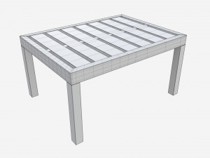 Garden table Surabaya Modelo 3D