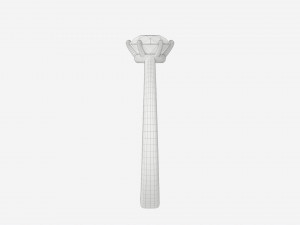 Gold Diamond Ring Jewelry 07 3D Модель