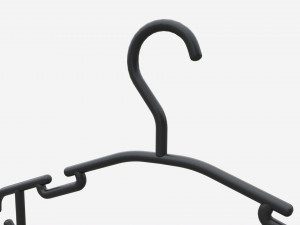 Hanger For Clothes Plastic 01 Modèle 3D