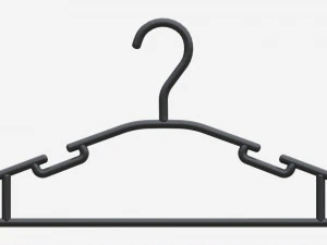 Hanger For Clothes Plastic 01 3D Model