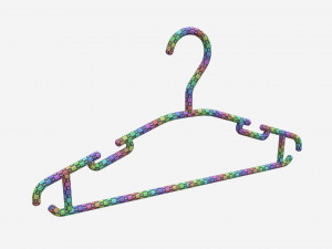Hanger For Clothes Plastic 01 Modèle 3D
