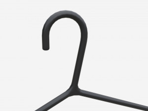 Hanger For Clothes Plastic 02 3D Model