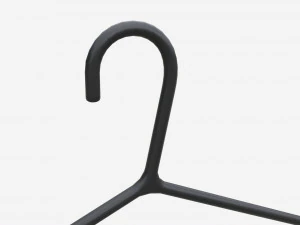 Cabide Para Roupas Pl&aacute;stico 02 Modelo 3D