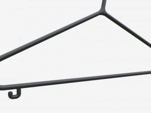 Cabide Para Roupas Pl&aacute;stico 02 Modelo 3D