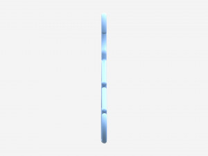 Hanger For Clothes Plastic 03 Modello 3D
