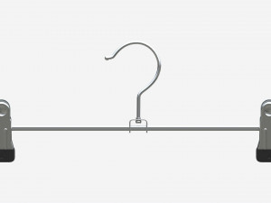 Hanger For Clothes Stainless Steel Modelo 3D