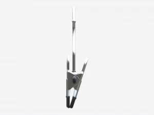 Hanger For Clothes Stainless Steel 3D Model