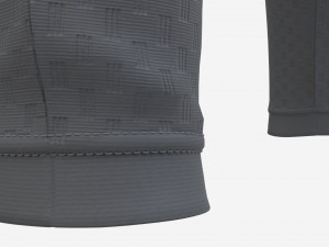 High Waisted Leggings for Women Gray 3Dモデル