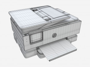 HP OfficeJet Pro 8035e All-in-One Printer 3D Model