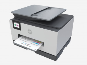 HP OfficeJet Pro 9025e All-in-One Printer 3D 模型