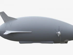 Airlander de ve&iacute;culo a&eacute;reo h&iacute;brido Modelo 3D