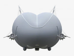 Airlander de ve&iacute;culo a&eacute;reo h&iacute;brido Modelo 3D