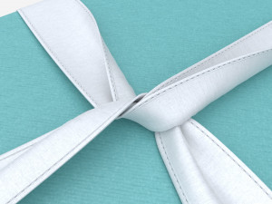 Jewelry Box with Ribbon 3Dモデル