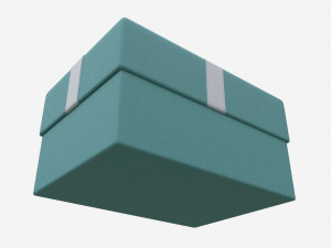 Jewelry Box with Ribbon 3Dモデル