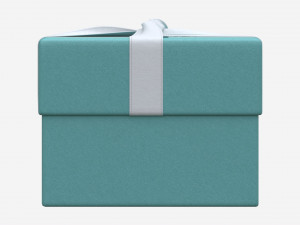 Jewelry Box with Ribbon 3Dモデル