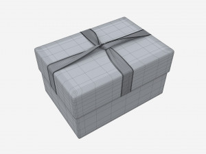 Jewelry Box with Ribbon 3Dモデル
