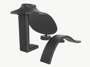 Leather Jewelry Display Stands Modello 3D
