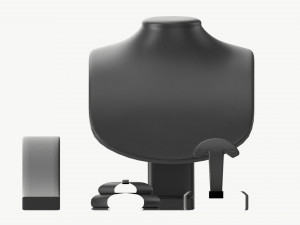 Leather Jewelry Display Stands Modello 3D
