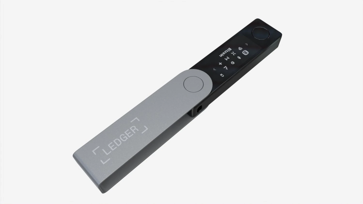 Ledger Nano X 3D Model .c4d .max .obj .3ds .fbx .stl .blend