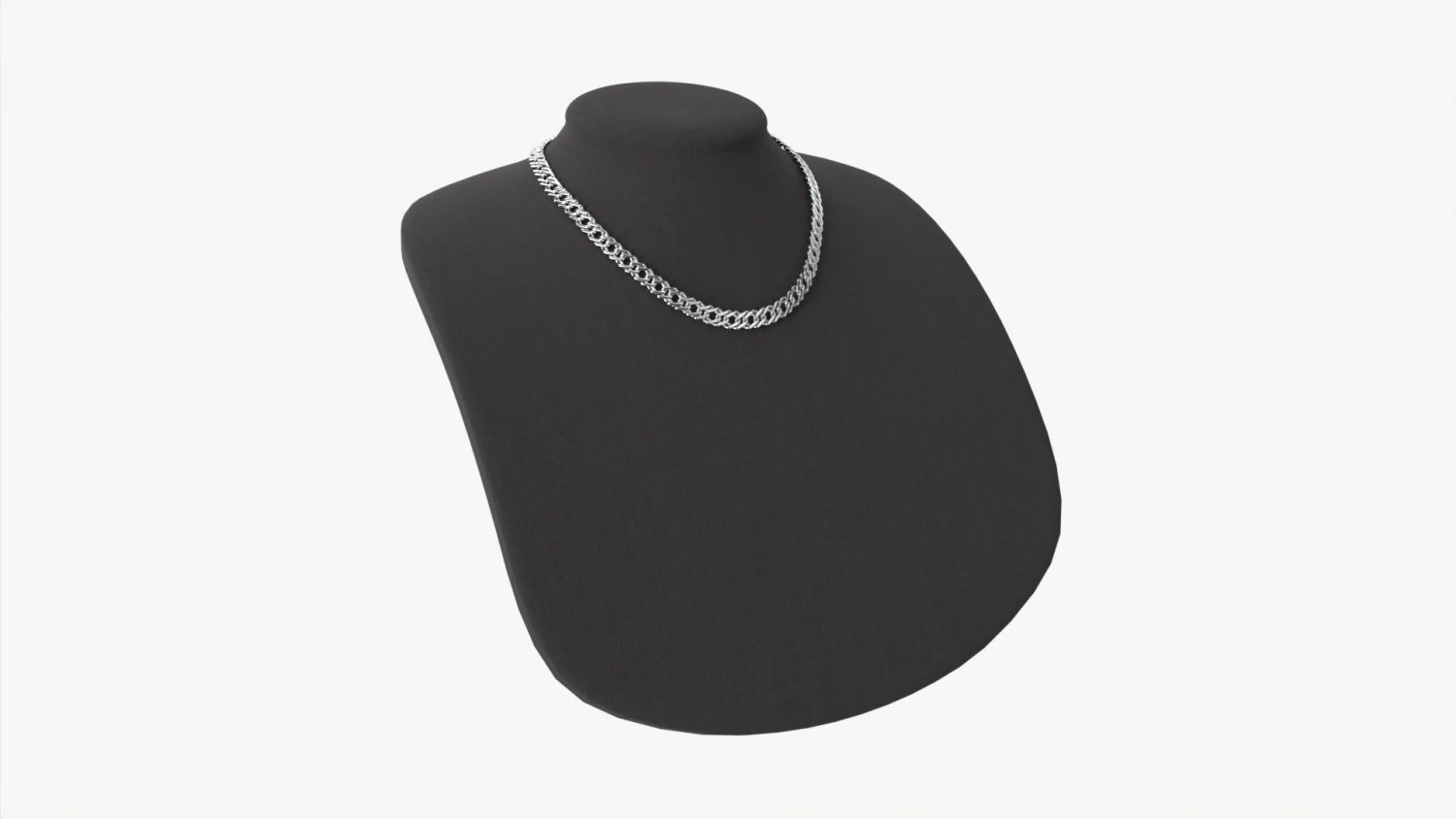 Mannequin Leather for Necklace Jewelry 3D Model .c4d .max .obj .3ds .fbx .stl .blend 