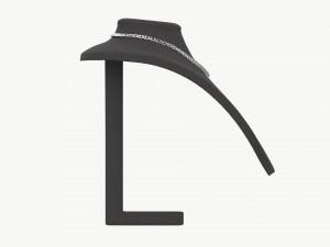 Mannequin Leather for Necklace Jewelry 3D Модель
