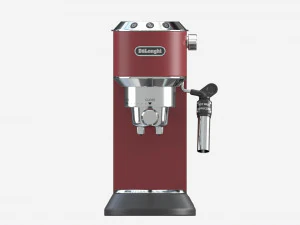 Manual espresso maker Delonghi EC685R Red 3D Model