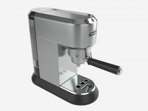 Manual espresso maker Delonghi EC685R Steel 3D Model