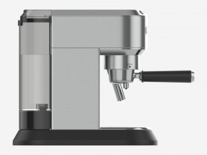 Manual espresso maker Delonghi EC685R Steel 3D Model