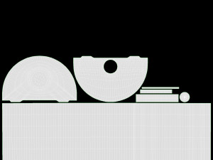 Manual espresso maker Delonghi EC685R Steel 3D Model