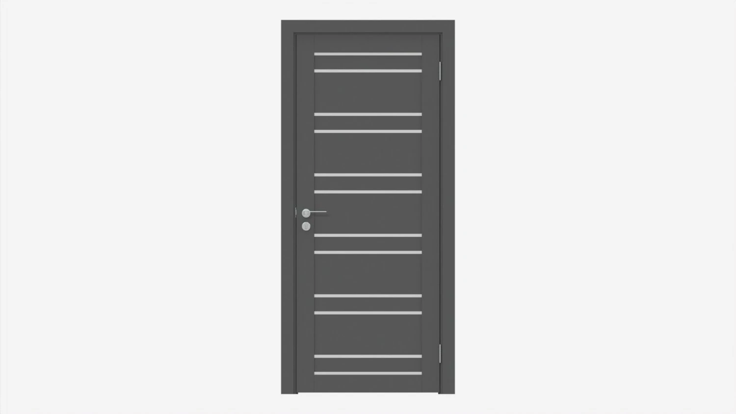 Modern Wooden Interior Door with Furniture 005 3D Model .c4d .max .obj .3ds .fbx .stl .blend 