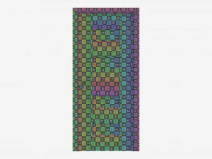 Modern Wooden Interior Door with Furniture 009 3D Model
