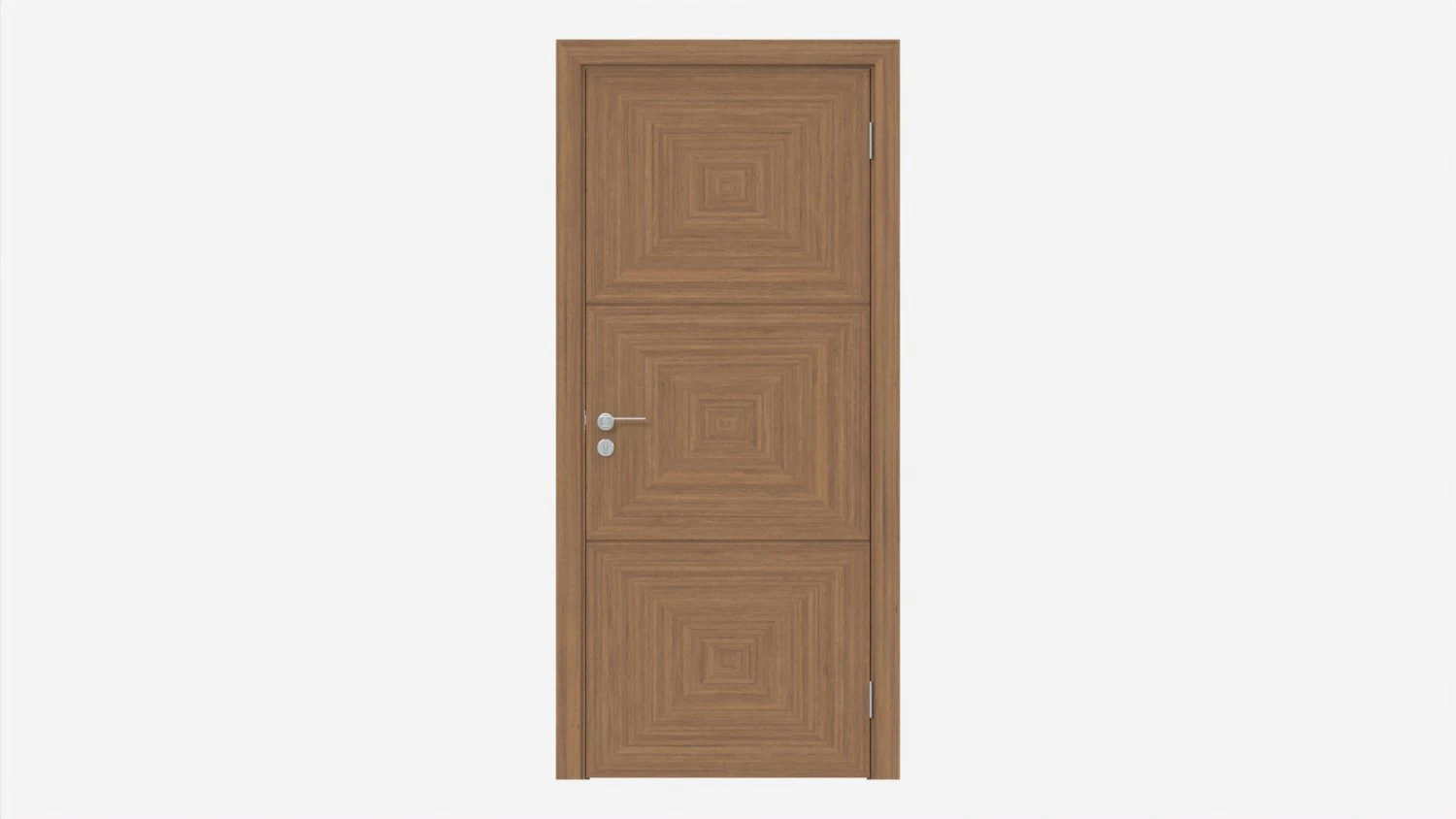 Modern Wooden Interior Door with Furniture 012 3D Model .c4d .max .obj .3ds .fbx .stl .blend 