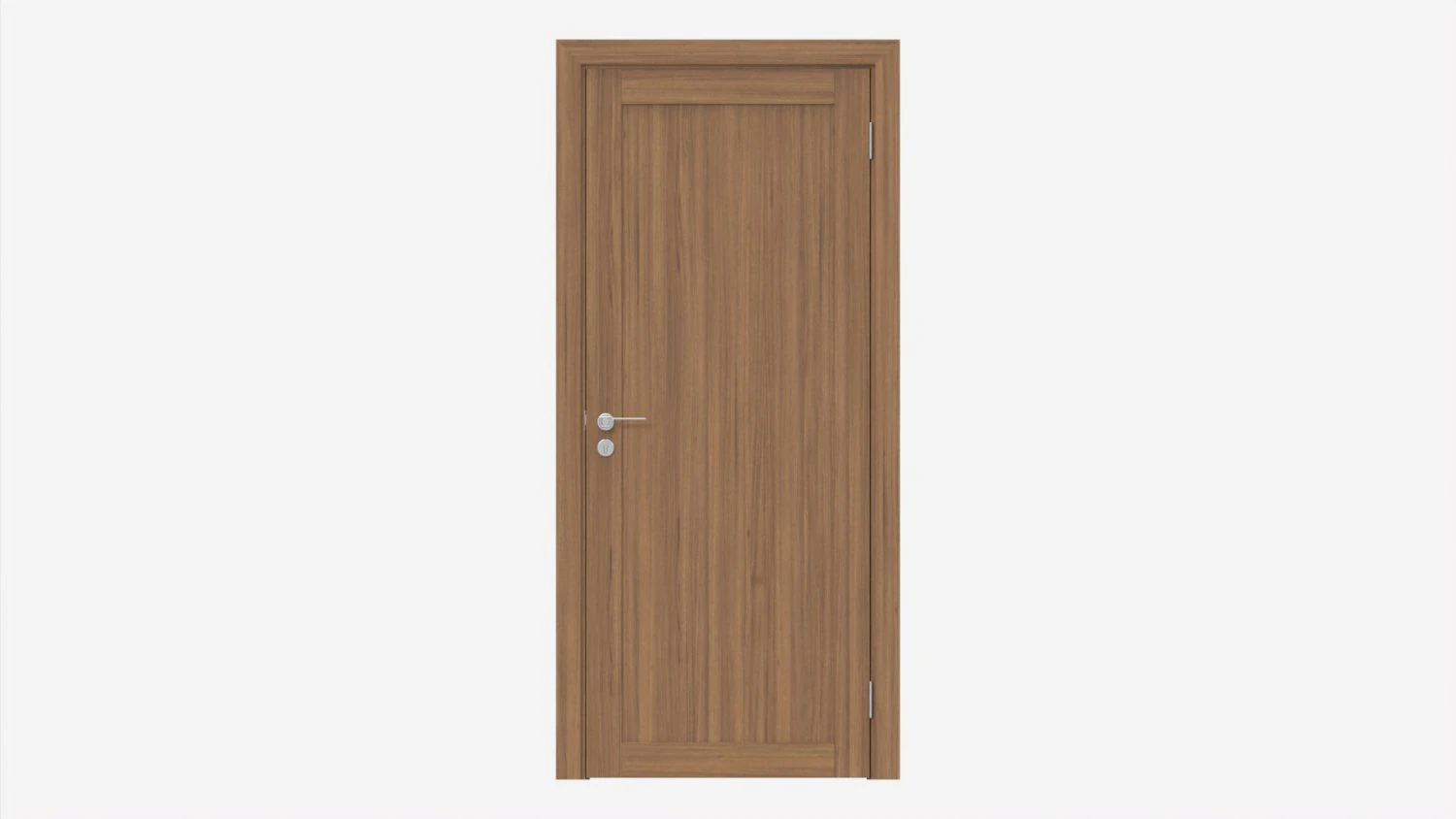 Modern Wooden Interior Door with Furniture 013 3D Model .c4d .max .obj .3ds .fbx .stl .blend