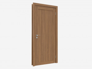 Modern Wooden Interior Door with Furniture 013 3Dモデル