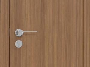 Modern Wooden Interior Door with Furniture 013 3Dモデル