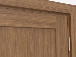 Modern Wooden Interior Door with Furniture 013 3Dモデル